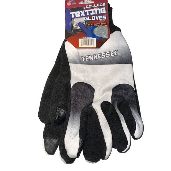 Tennessee Volunteers NCAA Unisex black, gray, white Texting Utility Gloves - Picture 1 of 4